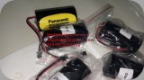 Q7BAT Q7 BAT Q7-BAT Replacement Battery Panasonic BR-C with small Black connector 2 pins (1) (DubaiStock)